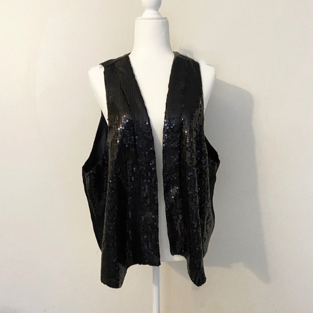 Sequin Vest